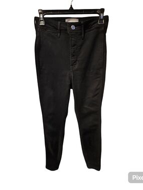 Everlane The Way High Skinny Jeans Black High Rise Women's Size 28
